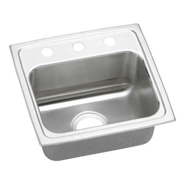 Click here to see Elkay DLRQ1716100 Elkay DLRQ1716100 Gourmet Stainless Steel Single Bowl Sink