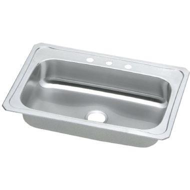 Click here to see Elkay CRS33223 Elkay CRS33223 Gourmet Stainless Steel Single Bowl Sink