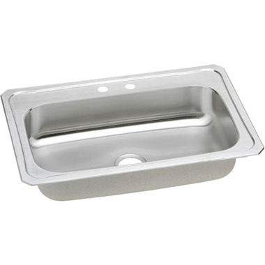Click here to see Elkay CRS33222 Elkay CRS33222 Gourmet Stainless Steel Single Bowl Sink