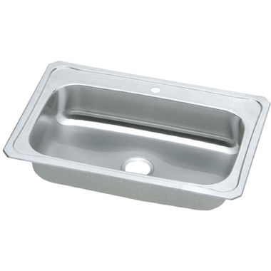Click here to see Elkay CRS33221 Elkay CRS33221 Gourmet Stainless Steel Single Bowl Sink