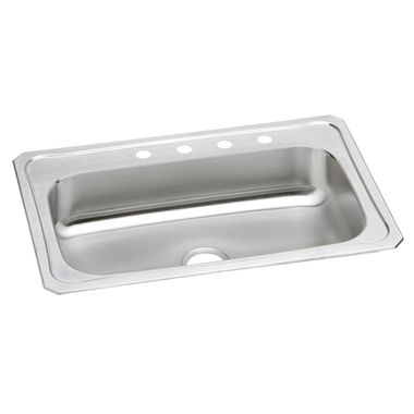 Click here to see Elkay CRS33220 Elkay CRS33220 Gourmet Stainless Steel Single Bowl Sink