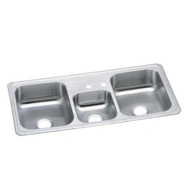 Click here to see Elkay CMR43222 Elkay CMR43222 Celebrity Stainless Steel Triple Bowl Sink