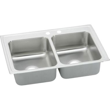 Click here to see Elkay BPSR23172 Elkay BPSR23172 Stainless Steel Double Bowl Gourmet Sink