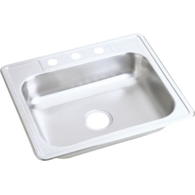 Click here to see Dayton K233223 Dayton K233223 Stainless Steel Top Mount Double Bowl Kingsford Sink