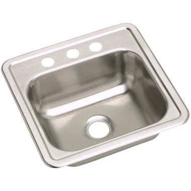 Click here to see Dayton K115153 Elkay K115153 Dayton Stainless Steel Single Bowl Sink