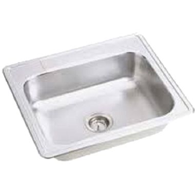 Click here to see Dayton DSEW40125220 Dayton DSEW40125220 Stainless Steel Top Mount Single Bowl Elite Sink