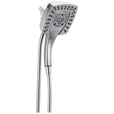 Click here to see Delta 58474-25 Delta Universal Showering H2Okinetic In2ition 5-Setting Two-In-One Shower with MagnaTite Docking Technology, 2.5 GPM, Chrome - 58474-25