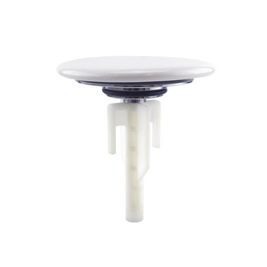 Click here to see Toto THP739#CMW TOTO Decorative Clean Matte White Ceramic Drain Cover for Wire Type Drain - THP739#CMW