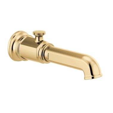 Click here to see Brizo RP100327PG Brizo Invari Wall Mounted Diverter Tub Spout, Solid Brass, 1/2