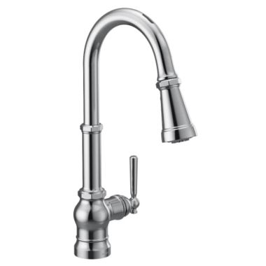 Click here to see Moen S72003EVC Moen Paterson Smart Single-Handle Pull-Down Kitchen Faucet, Chrome - S72003EVC 