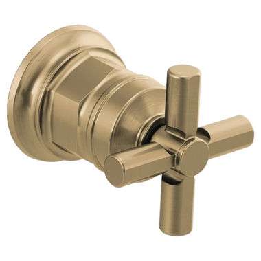 Click here to see Brizo HX5876-GL Brizo Invari Wall Mount Cross Handle Kit For T65776LF, Brilliance Luxe Gold - HX5876-GL