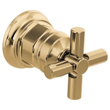 Click here to see Brizo HX5876-PG Brizo Invari Wall Mount Cross Handle Kit For T65776LF, Brilliance Polished Gold - HX5876-PG
