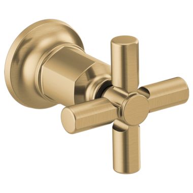 Click here to see Brizo HX70476-GL Brizo Invari Wall Mount Cross Handle For T70476, ADA, Brilliance Luxe Gold - HX70476-GL