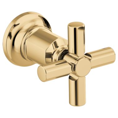 Click here to see Brizo HX70476-PG Brizo Invari Wall Mount Cross Handle For T70476, ADA, Brilliance Polished Gold - HX70476-PG