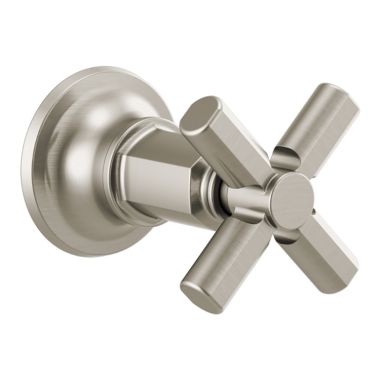 Click here to see Brizo T66678-NK Brizo Invari Sensori Volume Control Trim with Cross Handle, Brilliance Luxe Nickel - T66678-NK