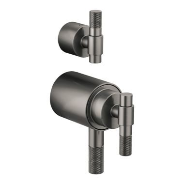 Click here to see Brizo HL7533-SL Brizo T-Lever Handle Kit for Litze Thermostatic Valve with Diverter Trim, ADA, Brilliance Luxe Steel - HL7533-SL