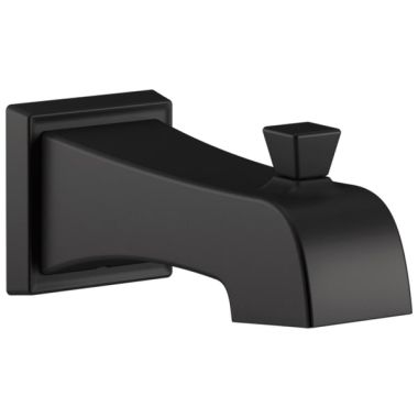 Click here to see Delta RP77091BL Delta Ashlyn Tub Spout w/ Pull-Up Diverter, Matte Black - RP77091BL