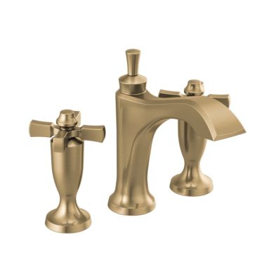 Click here to see Delta 3557-CZMPU-DST Delta Dorval Champagne Bronze Lavatory Faucet for 4