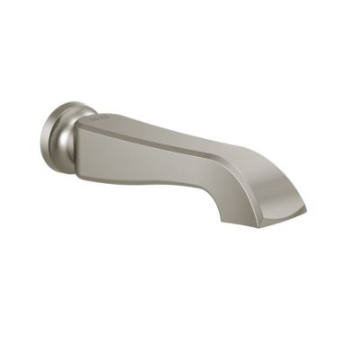 Click here to see Delta RP100197SS Delta RP100197SS Dorval Wall-Mount Non-Diverter Tub Spout, Stainless Steel