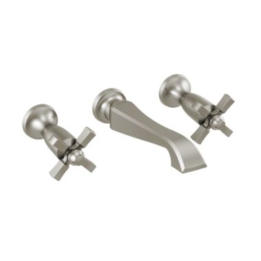Click here to see Delta T3557LF-SSWL Delta Dorval Wall-Mount Stainless Lavatory Faucet Trim for 8