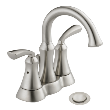 Click here to see Delta 25962LF-SS-ECO Delta Mandara High-Arc Stainless Lavatory Faucet for 4