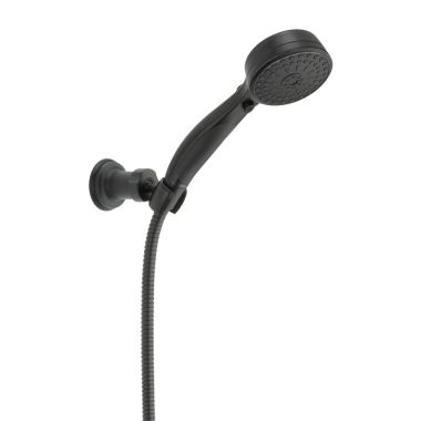Click here to see Delta 55424-BL Delta Universal Showering ActivTouch 9-Setting Wall Mount Hand Shower, 2.5 GPM, Matte Black - 55424-BL
