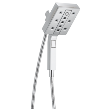 Click here to see Delta 58473-25 Delta 58473-25 H2Okinetic In2ition 2-in-1 Shower Head, 4-Setting - Chrome