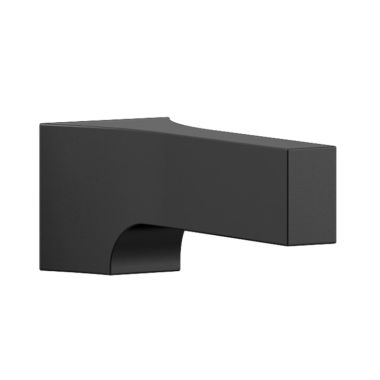 Click here to see Delta RP87251BL Delta Zura 7-1/4in Wall-Mount Non-Diverter Tub Spout for Delta T17474 Tub/Shower Trim, 6.2 GPM, Single-Hole Installation Matte Black - RP87251BL