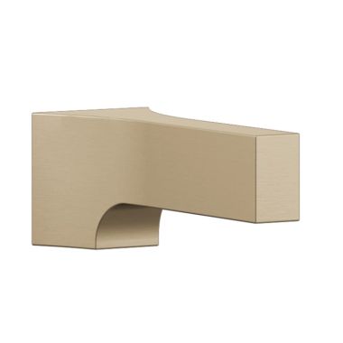 Click here to see Delta RP87251CZ Delta Zura 7-1/4in Wall-Mount Non-Diverter Tub Spout for Delta T17474 Tub/Shower Trim, 6.2 GPM, Single-Hole Installation Champagne Bronze - RP87251CZ