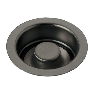 Click here to see Delta 72030-KS Delta Black Stainless Kitchen Disposal Flange and Stopper, Brass - 72030-KS