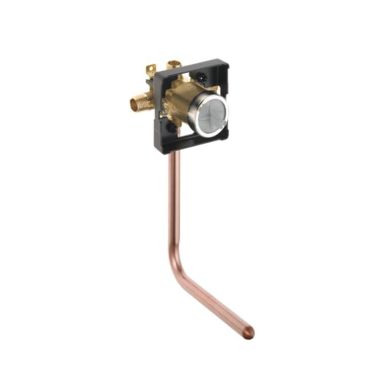 Click here to see Delta R10000-PFT-UNWS Delta R10000-PFT-UNWS MultiChoice Universal Tub/Shower Rough-In Valve w/ Stops, 1/2