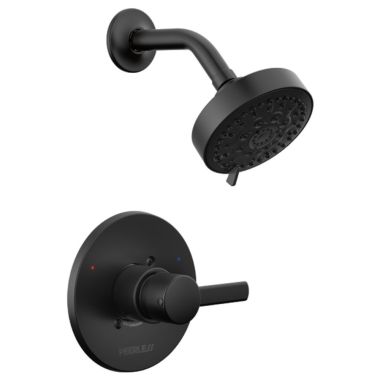 Click here to see Peerless PTT188782-BL Peerless Precept Matte Black 6-Setting Shower Trim Kit, 1.5 GPM - PTT188782-BL
