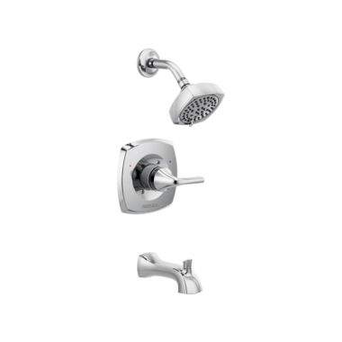 Click here to see Peerless PTT14435 Peerless Parkwood Chrome Tub/Shower Trim, WaterSense - PTT14435