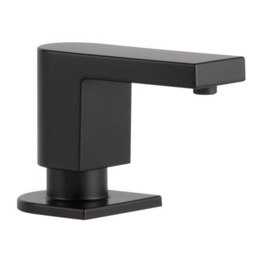 Click here to see Peerless RP93100BL Peerless Xander 8 Oz. Soap/Lotion Dispenser, Modern, Matte Black - RP93100BL