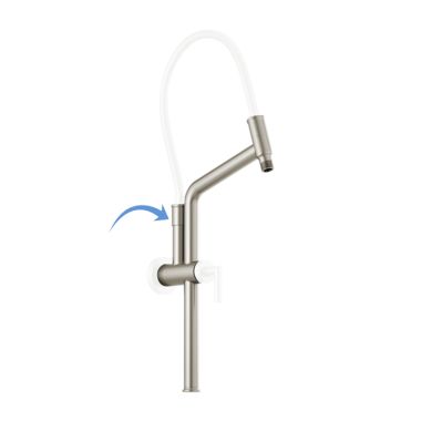 Click here to see Brizo RP101160NK Brizo RP101160NK Invari Slide Bar Shower Arm - Luxe Nickel