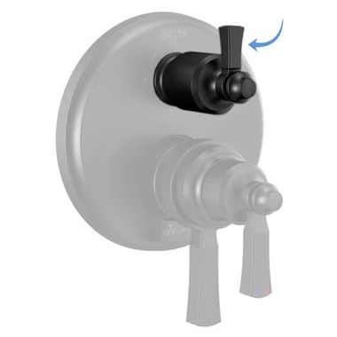 Click here to see Delta RP100944BL Delta Dorval Matte Black Lever Handle Kit - RP100944BL