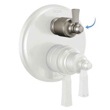 Click here to see Delta RP100944SS Delta Dorval Brilliance Stainless Lever Handle Kit - RP100944SS