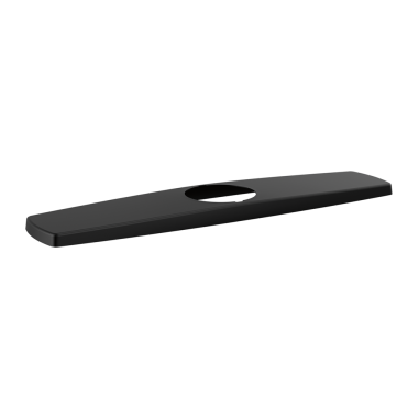 Click here to see Delta RP100190BL Delta Escutcheon, Nuts, and Cover Plate, Matte Black - RP100190BL