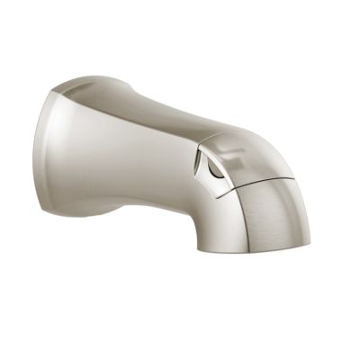 Click here to see Delta RP100495SP Delta Geist Tub Spout - Diverter, Spotshield Brushed Nickel - RP100495SP