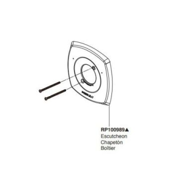 Click here to see Peerless RP100989 Peerless Parkwood Chrome Escutcheon - RP100989