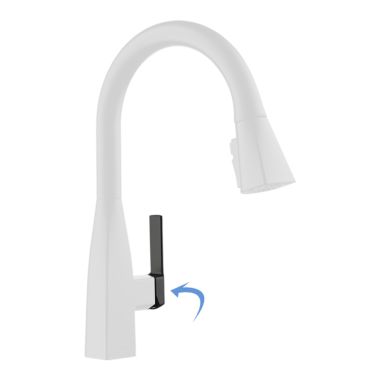 Click here to see Peerless RP93994BL Peerless Xander Series Matte Black Lever Handle Kit, ADA - RP93994BL 