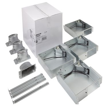 Click here to see Broan LPDCH Broan-NuTone Lo-Profile Series Exhaust Fan Housing Pack, 50/80/110 CFM, 0.3 to 1.2 Sones - LPDCH