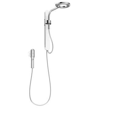 Click here to see Moen N207C0CH Moen Nebia 7.9in Shower Head and Hand Shower Combo, Wall Bracket, 2-Function, 1.75 GPM, Chrome/White - N207C0CH