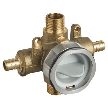 Click here to see American Standard RU107 AS RU107 FLASH TUB/SHOWER ROUGH IN VALVE PEX CONNECTION