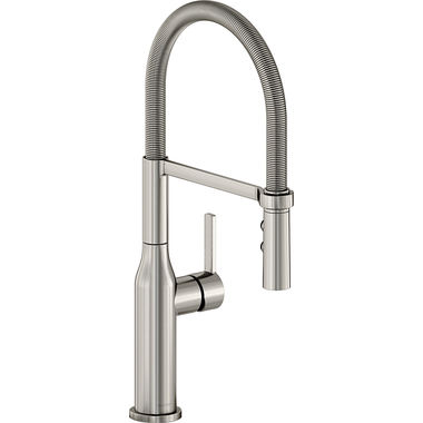 Click here to see Elkay LKAV1061LS Elkay Avado Single Handle Semi-Pro Kitchen Faucet, Lustrous Steel - LKAV1061LS