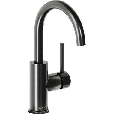 Click here to see Elkay LKAV3021BK Elkay Avado Single Handle Bar/Prep Faucet, Black Stainless - LKAV3021BK