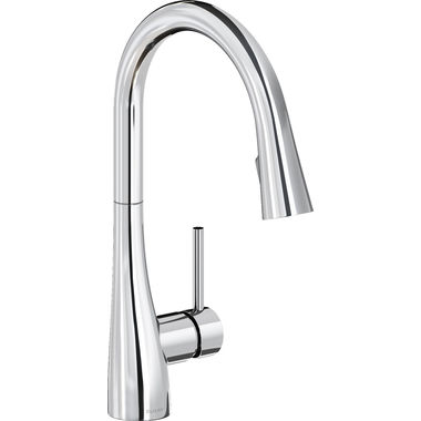 Click here to see Elkay LKGT4083CR Elkay Gourmet Single Handle Pull-Down Kitchen Faucet, Chrome - LKGT4083CR