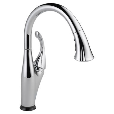 Click here to see Delta 9192T-DST Delta  Addison Touch2O Single Handle Pull-Down Kitchen Faucet, Chrome - 9192T-DST