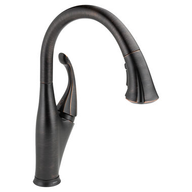 Click here to see Delta 9192T-RB-DST Delta  Addison Touch2O Single Handle Pull-Down Kitchen Faucet, Venetian Bronze - 9192T-RB-DST