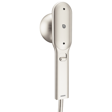 Click here to see Moen N207H0SRN Moen Nebia Single-Function Magnetic-Docking Hand Shower with Atomized Spray Nozzles, Pivoting on Dock, 0.4 GPM, Spot Resist Brushed Nickel - N207H0SRN